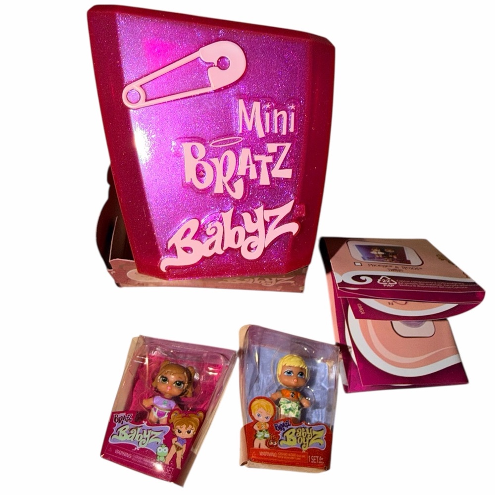 MGA’S Mini Verse BRATZ BabyZ Series 1 Figurines Dolls Yasmin & Cameron X 2 NEW